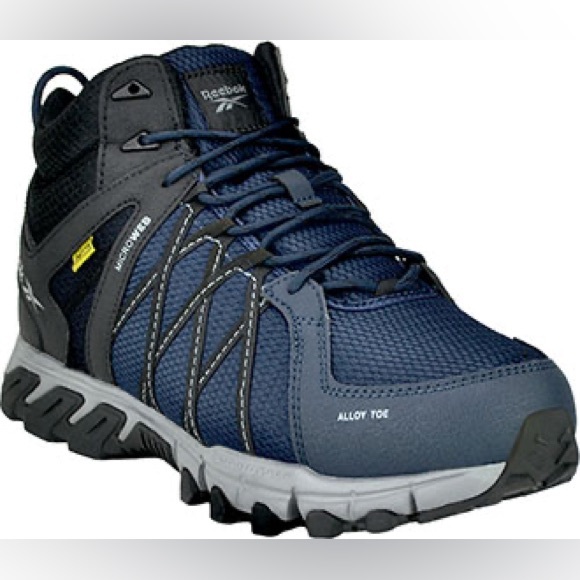 Reebok Alloy Toe Mid Athletic Metguard Work Boot RB3400 - Picture 1 of 10